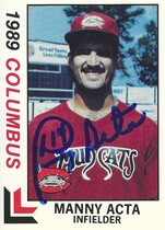 1989 Best Columbus Mudcats #2 Manny Acta