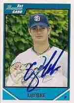 2007 Bowman Draft Draft Picks #BDPP7 Cory Luebke