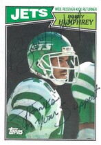 1987 Topps Base Set #143 Bobby Humphery