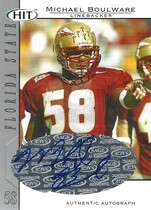 2004 SAGE HIT Autos Silver #A26 Michael Boulware