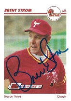 1991 Line Drive AAA #622 Brent Strom