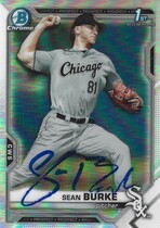 2021 Bowman Chrome Draft #BDC-4 Sean Burke