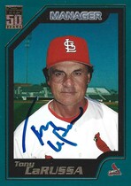 2001 Topps Base Set #349 Tony LaRussa