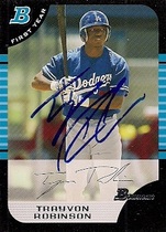 2005 Bowman Draft #BDP69 Trayvon Robinson