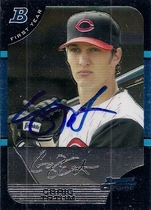 2005 Bowman Chrome #214 Craig Tatum