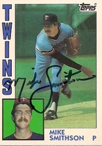1984 Topps Traded #110 Mike Smithson