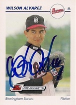 1991 Line Drive AA #51 Wilson Alvarez