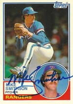 1983 Topps Traded #106 Mike Smithson