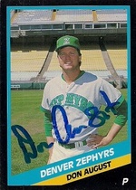 1988 CMC Denver Zephyrs #8 Don August