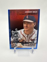 2023 Topps Chrome Platinum Anniversary Blue Prism Refractor #402 Johnny Mize