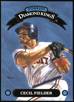 1992 Donruss Diamond Kings #DK-15 Dwight Gooden