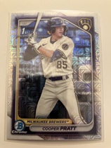 2024 Bowman Chrome Mega Box Prospects (Mojo Refractor) #BCP-137 Cooper Pratt