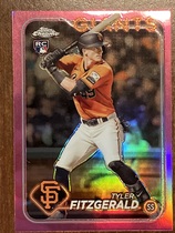 2024 Topps Chrome Pink Refractor #131 Tyler Fitzgerald