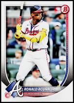 2025 Bowman Base Set #21 Ronald Acuna Jr.
