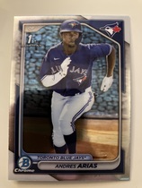 2024 Bowman Chrome Prospects #BCP-236 Andres Arias