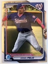 2024 Bowman Chrome Prospects #BCP-198 Angel Feliz