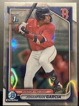 2024 Bowman Chrome Prospects Lava Refractor #BCP-49 Johanfran Garcia