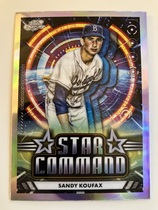 2024 Topps Chrome Cosmic Star Command #SC-2 Sandy Koufax