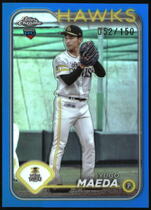 2024 Topps Chrome NPB Blue Refractor #7 Yugo Maeda