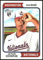 2023 Topps Heritage #84 Jeter Downs