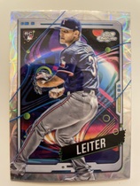 2024 Topps Chrome Cosmic Nucleus Refractor #101 Jack Leiter