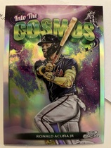 2024 Topps Chrome Cosmic Into the Cosmos #ITC-10 Ronald Acuna Jr