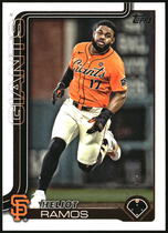 2025 Topps Base Set Series 2 #527 Heliot Ramos