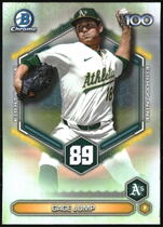 2026 Bowman Chrome Bowman Scouts Top 100 #BTP-89 Gage Jump