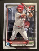 2024 Bowman Chrome Prospects #BCP-155 Sheng-En Lin