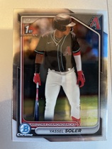 2024 Bowman Chrome Prospects #BCP-174 Yassel Soler