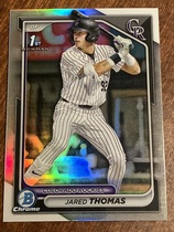 2024 Bowman Chrome Draft Refractor #BDC-11 Jared Thomas