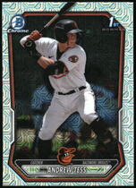 2026 Bowman Chrome Mega Box Prospects (Mojo Refractor) #BCP-90 Andrew Tess