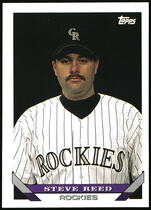 1993 Topps Base Set #461 Steve Reed