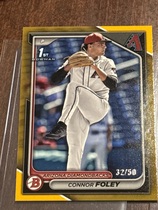 2024 Bowman Draft Gold #BD-50 Connor Foley