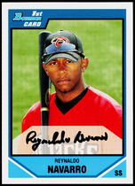 2007 Bowman Draft Draft Picks #BDPP41 Reynaldo Navarro