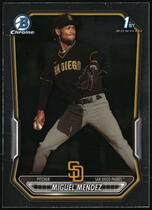 2026 Bowman Chrome Prospects #BCP-107 Miguel Mendez