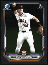 2026 Bowman Chrome Prospects #BCP-103 Nick Monistere