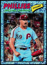 2026 Topps Heritage Chrome Light Blue Sparkle Refractor #14 Jhoan Duran