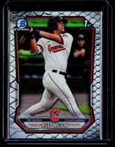 2026 Bowman Chrome Prospects Reptilian Refractor #BCP-124 Riley Nelson