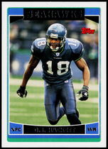 2006 Topps Base Set #95 D.J. Hackett