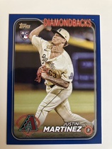 2024 Topps Royal Blue #325 Justin Martinez