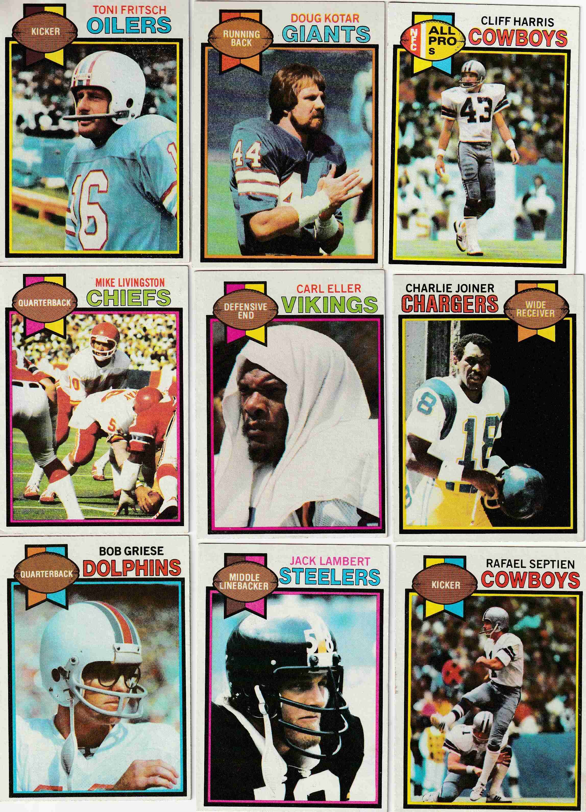 Sportlots Auctions: 27-1979 Topps Football Lot