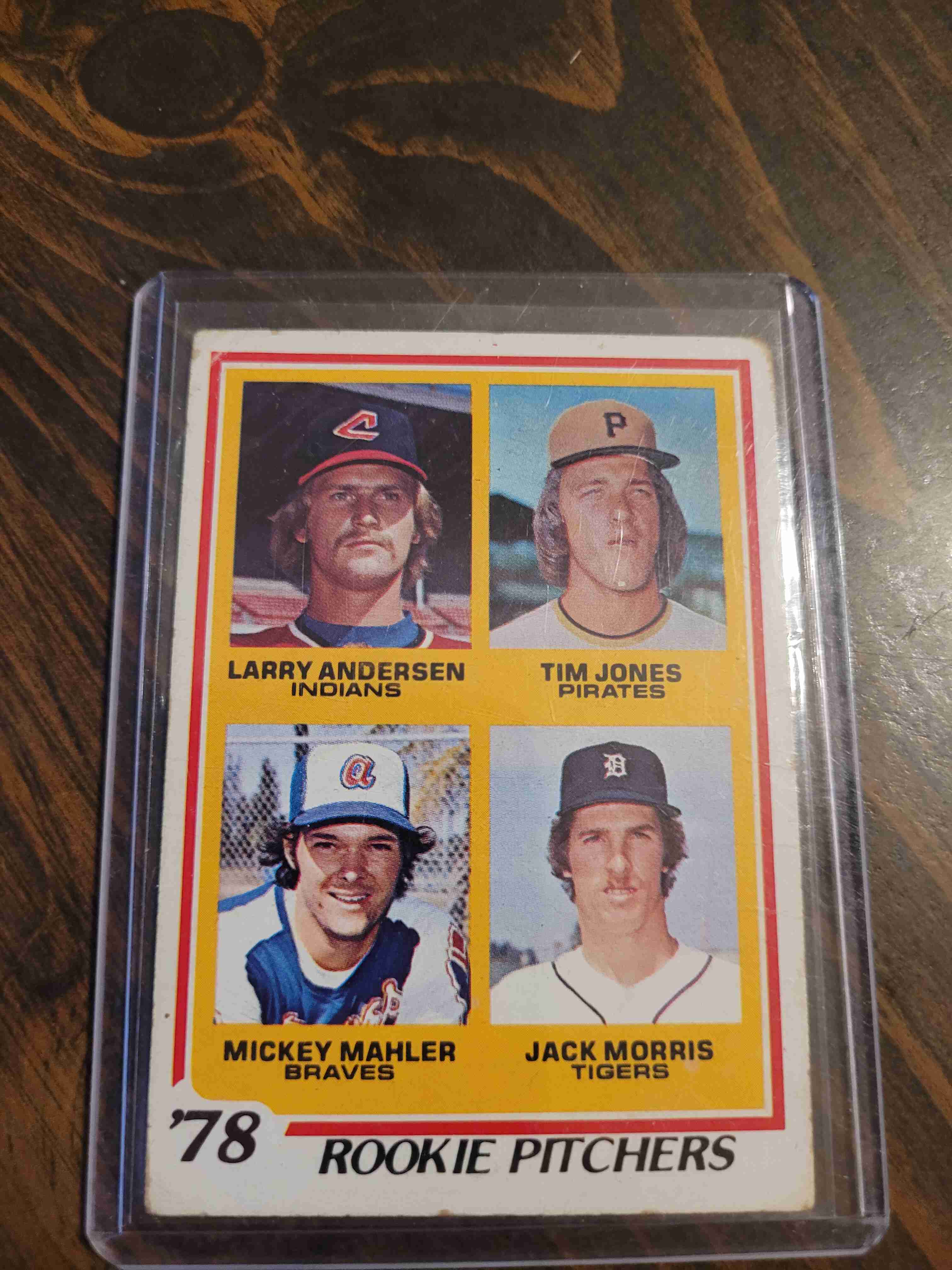 Sportlots Auctions: 1978 TOPPS JACK MORRIS #703 ROOKIE