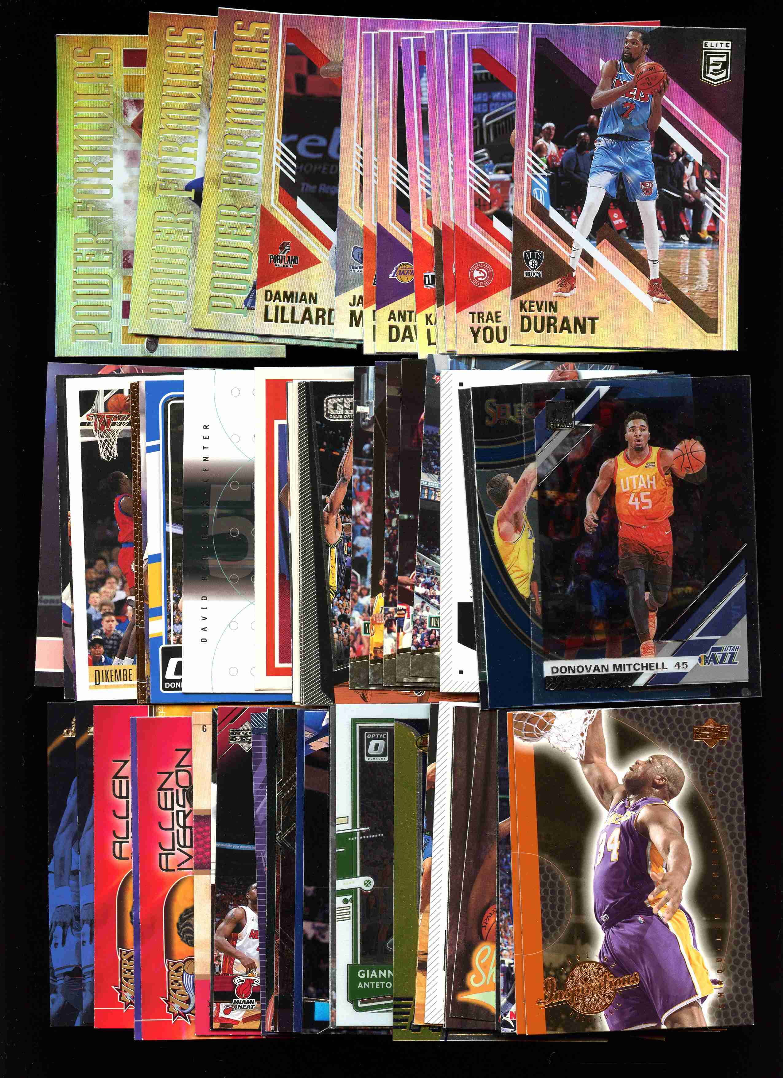 Sportlots Auctions: 500 Card LOT of Stars Hall of Famers, Rookies. Shaq ...