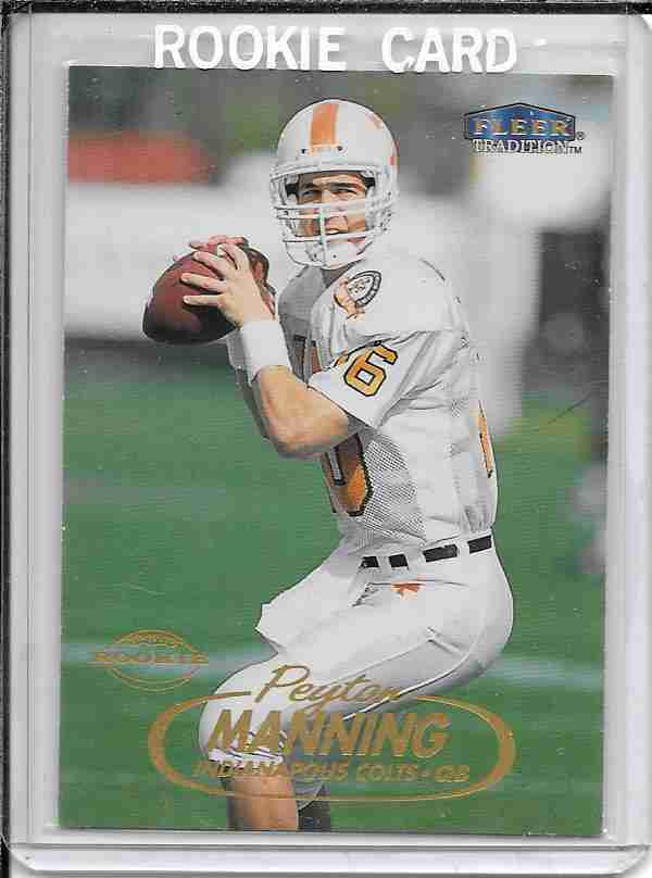 [Mint] Peyton Manning Dual Jersey Card 2007 selling Upper Deck Winning Materials